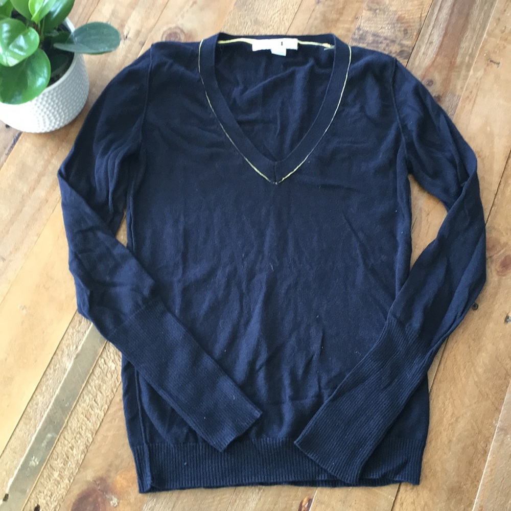 Vneck Sweater Shirt